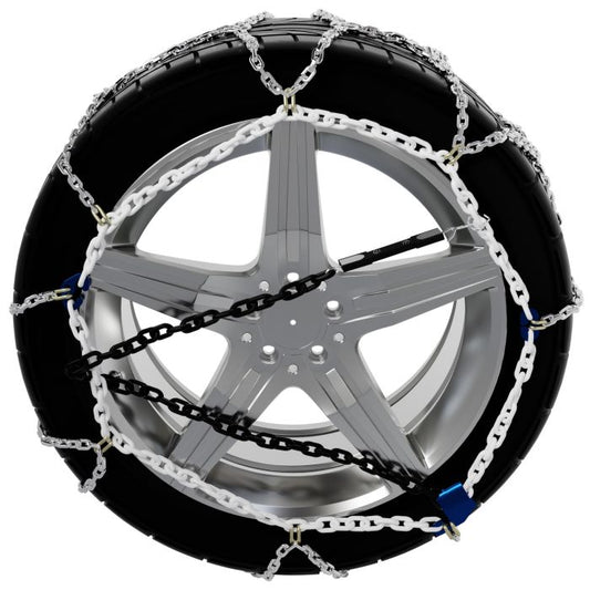 Werkthor WT80 Snow Chains – Metal Mesh Traction for Small Tires