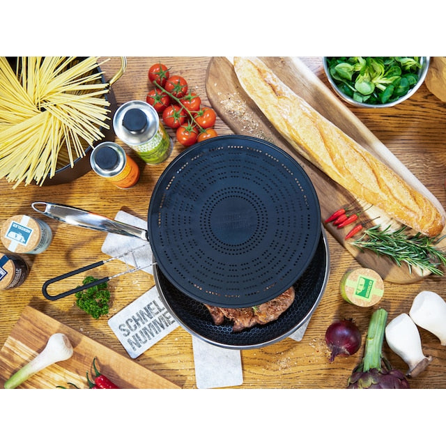 Henssler's Professional Stainless Steel Fry Pan - Triple Layer Non-stick