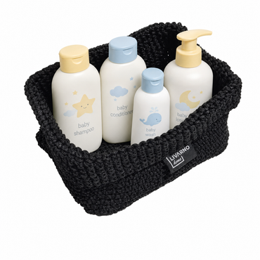 LIVARNO Home Crocheted Storage Basket