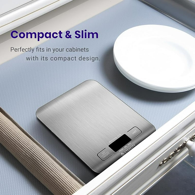 Etekcity Smart Food Kitchen Scale with 19‑Nutrient Calculator