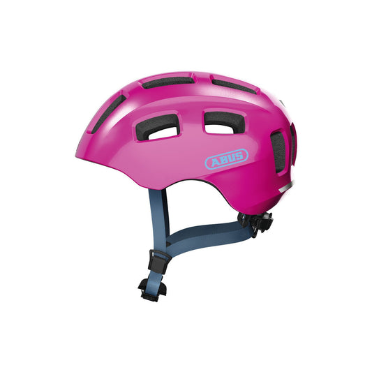 Abus Youn-I 2.0 Kids Cycling Helmet: Lightweight, Safe, and Stylish Pink Protection