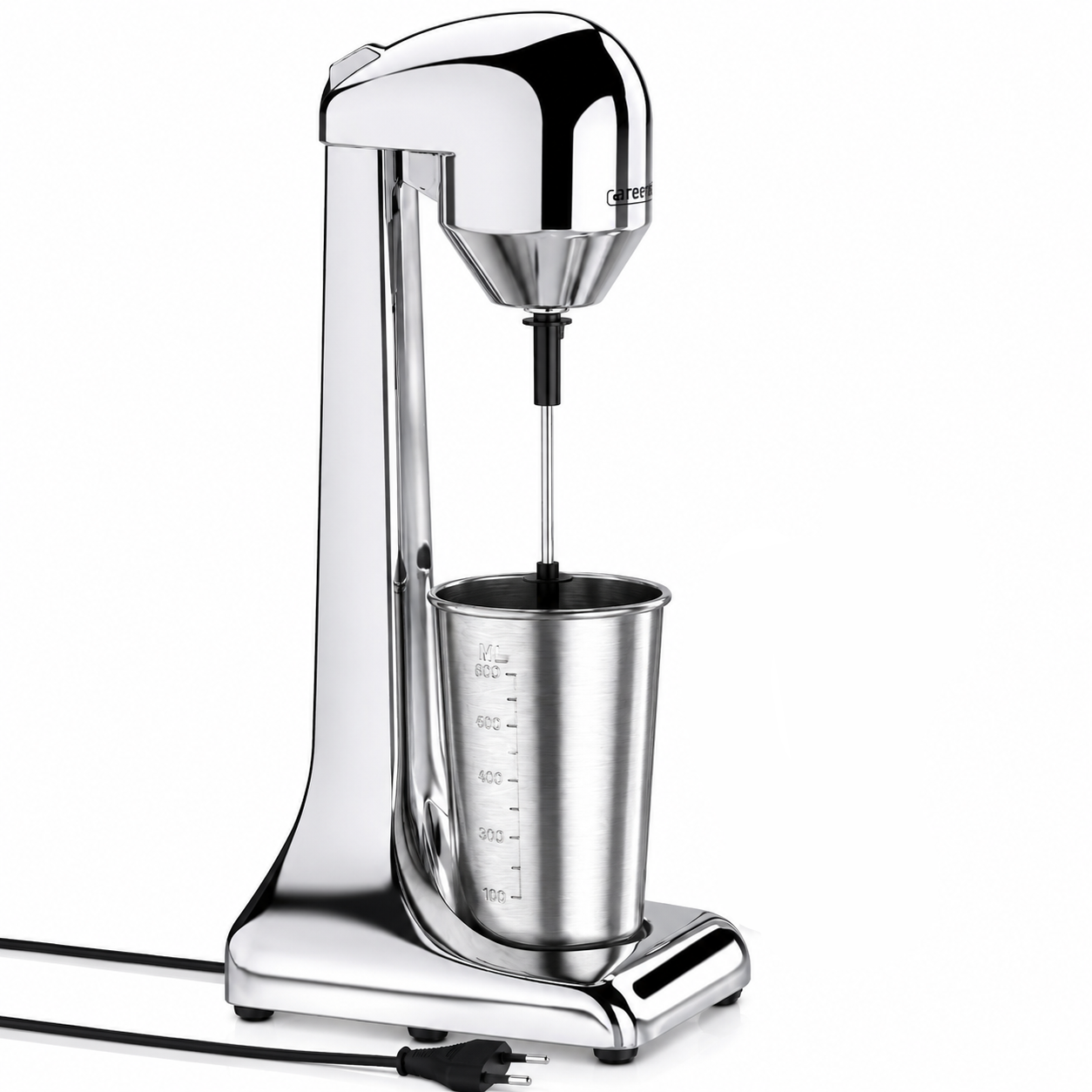 Arendo 303307 Electric Drink Mixer 100W Silver