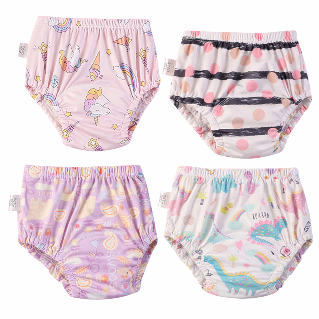 XUE OUNI Premium Reusable Baby Diaper Pants – Soft Cotton, Leak‑Proof
