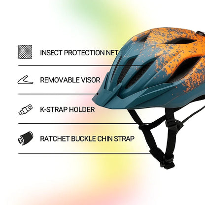KED Street Jr. Pro Youth Bicycle Helmet - Safety, Comfort, LED Light - Gomix Brands Outlet