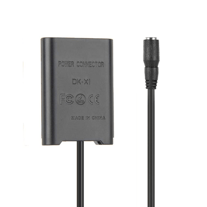 WorldView AC-LS5 Power Adapter with DK-X1 Dummy Battery Coupler for Sony NP-BX1