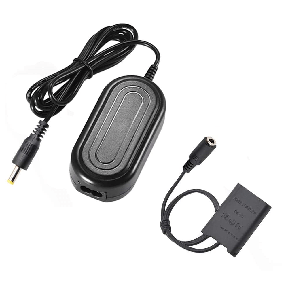 WorldView AC-LS5 Power Adapter with DK-X1 Dummy Battery Coupler for Sony NP-BX1