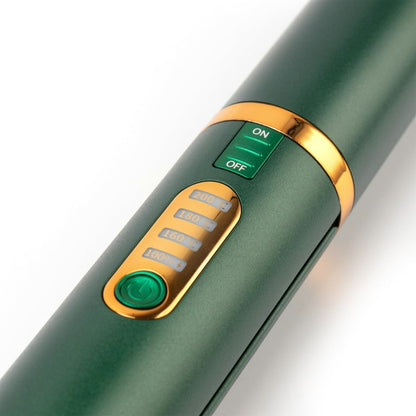 DERCLIVE Cordless Mini Travel Hair Straightener Curler with Fast Heat