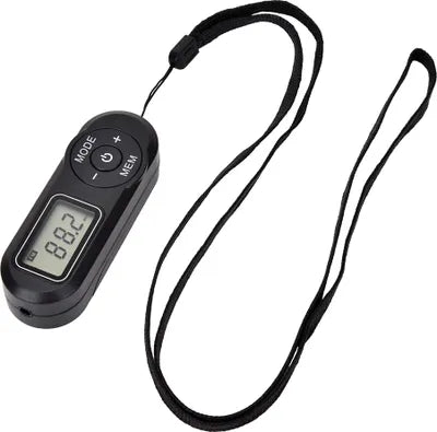 HanRongDa HRD-727 Portable Mini FM Radio Digital Display Black
