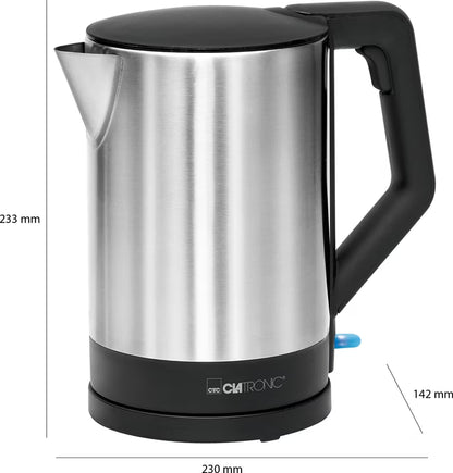 Clatronic Water Kettle WKS 3692 Black Stainless Steel 1.5L