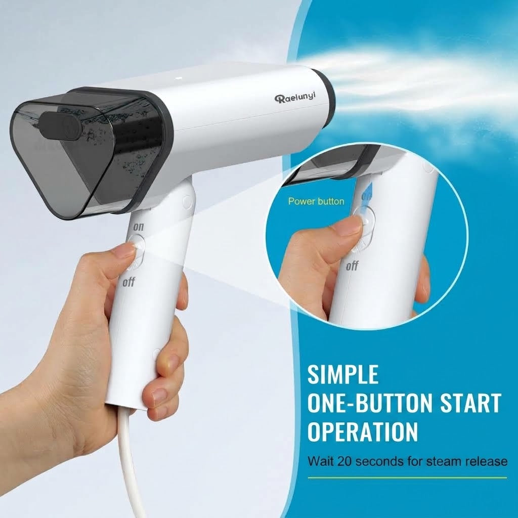 Raelunyi MS220 Garment Steamer 130ml, 1200W