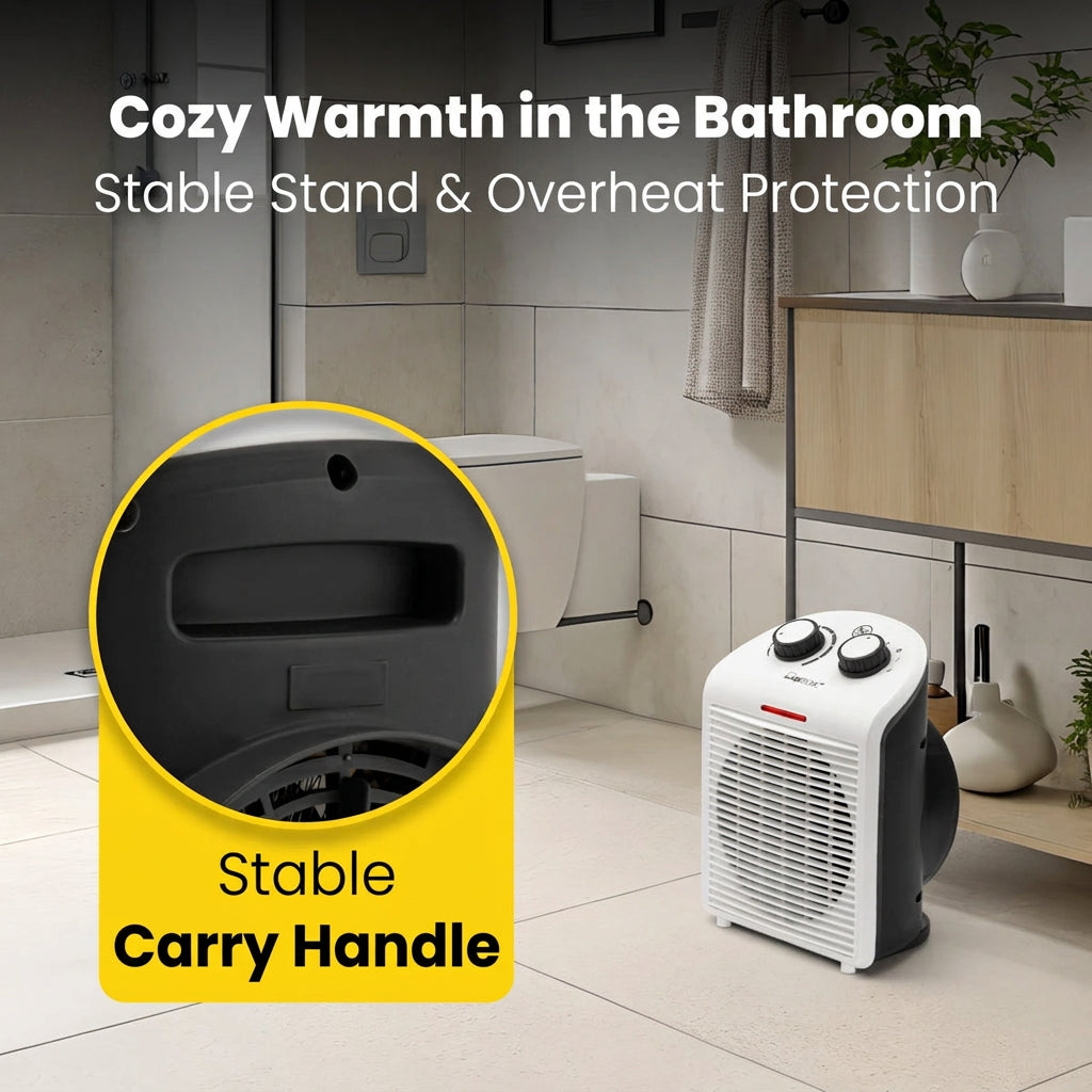 Clatronic HL 3761 Fan Heater 2000W White