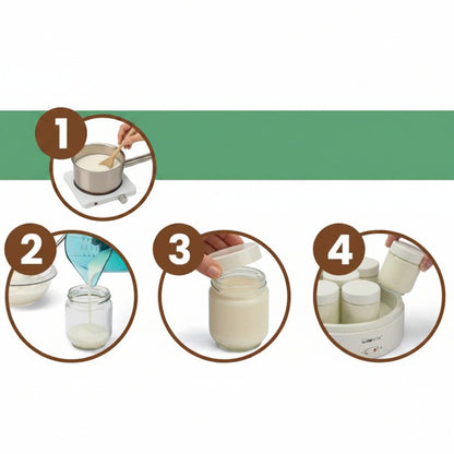 Clatronic Yogurt Maker JM 3344 White
