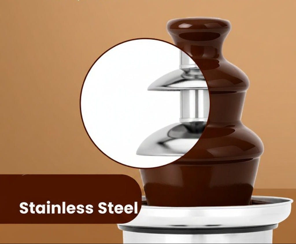 Clatronic Chocolate Fountain SKB 3248 Stainless Steel Look