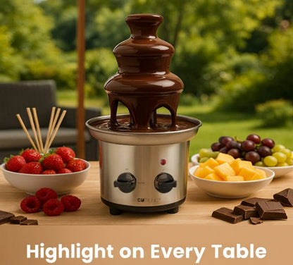 Clatronic Chocolate Fountain SKB 3248 Stainless Steel Look