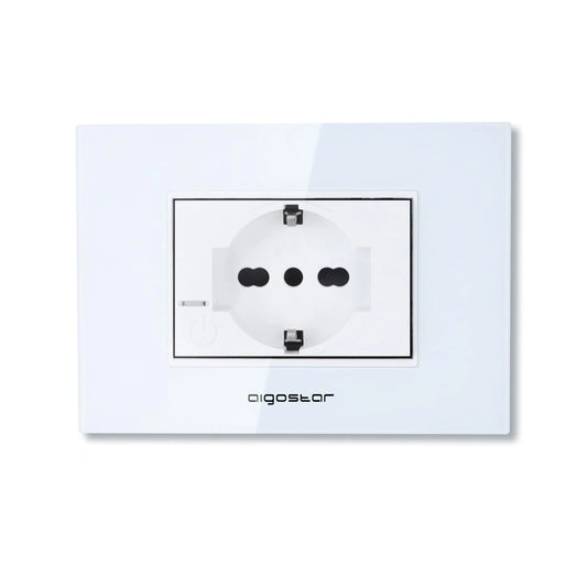 Aigostar Smart Wall Socket P40 Wi-Fi Energy Monitoring Alexa Google Compatible