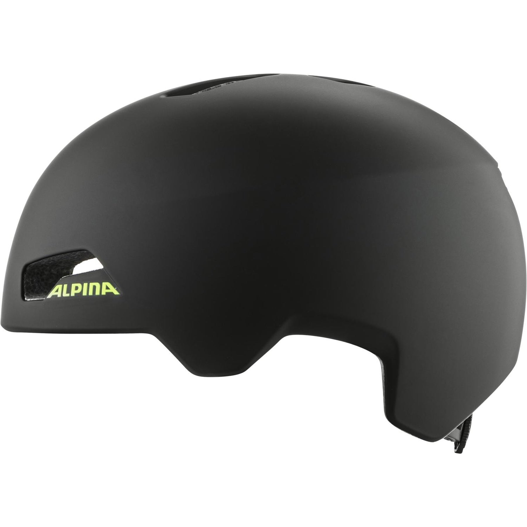 Alpina Hackney Kids Bike Helmet: Ultimate Protection for Young Cyclists, Black Neon Yellow Matte