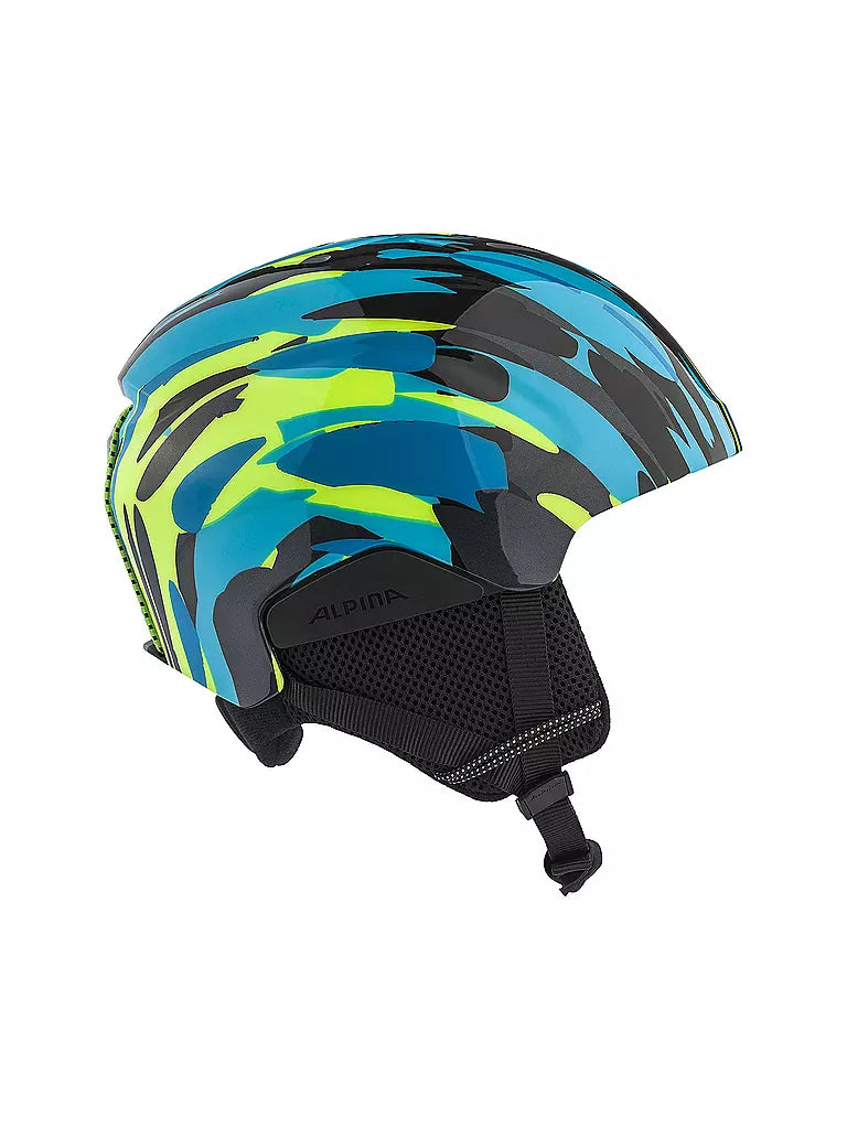 ALPINA Pizi Lightweight Kids Ski Helmet: Robust, Safe, Comfortable Blue