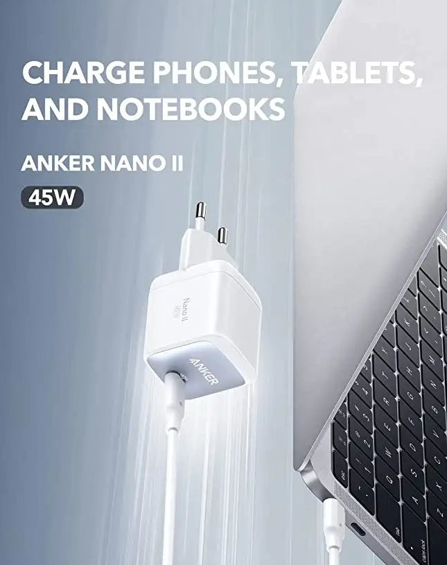 Anker Nano II A2664321 45W USB-C Charger White