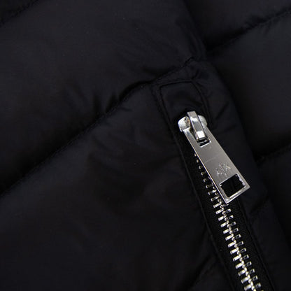 Men's Armani Exchange Black Padded Down Jacket - Warm, Stylish, Hooded
