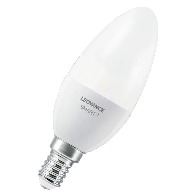 Smart Matter Multicolor LED Bulb Pack of 3, Classic B40 Candle, E14 Base, 4.9W - Gomix Brands Outlet
