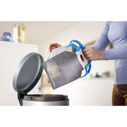 Philips PowerGo FC8242/09 Bagged Vacuum Cleaner with Allergy Filter, 900W