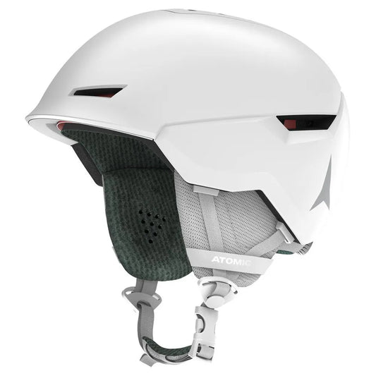 Atomic Revent+ Ski Helmet: White, Lightweight, Comfortable, and Secure for Alpine Skiing