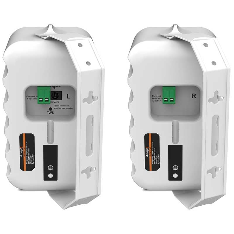 Premium Audibax Delta 52 BT White Bluetooth Active Speaker Pair for Home Audio