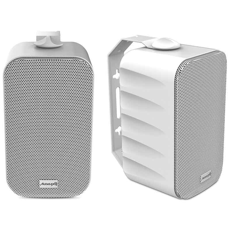 Premium Audibax Delta 52 BT White Bluetooth Active Speaker Pair for Home Audio