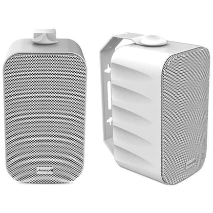 Premium Audibax Delta 52 BT White Bluetooth Active Speaker Pair for Home Audio