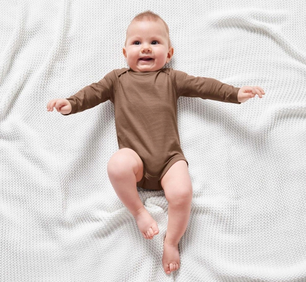 Lupilu 5-Pack Baby Bodysuit 62/68 Long Sleeve 100% Cotton Eco Set