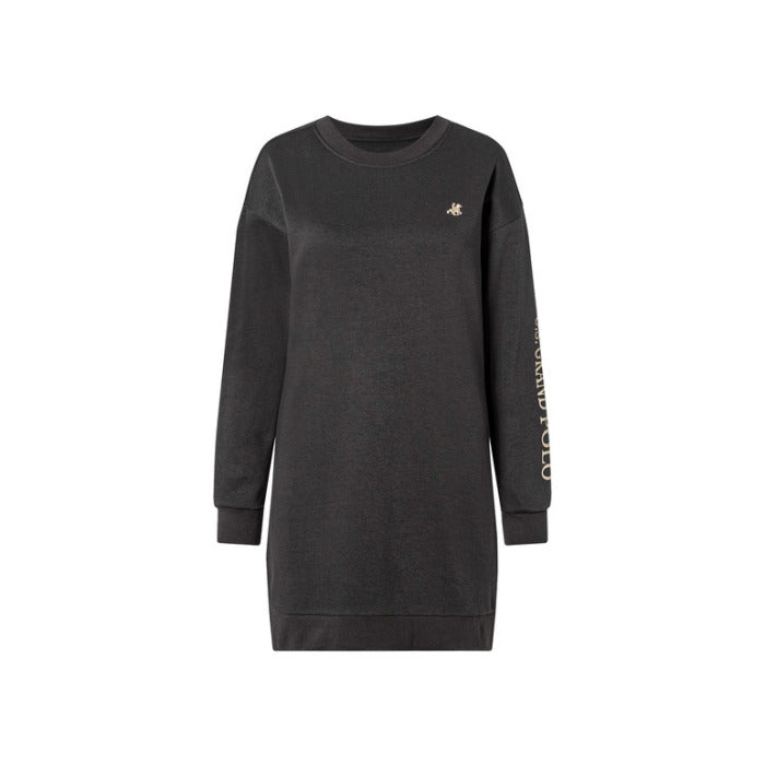 Esmara Women's U.S. Grand Polo Sweatshirt Dress Anthracite