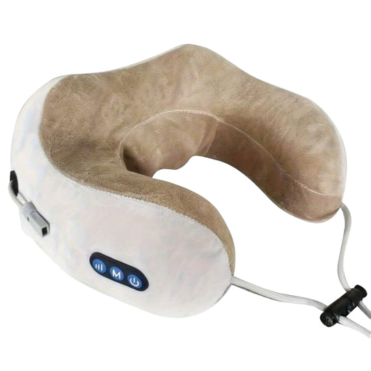 JustEvo Electric Neck Massager Pillow: Heated, Kneading, Portable Comfort for Neck