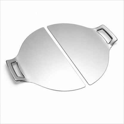 Ariete 4082/00 Stainless Steel Pizza Plate for Pizza Ovens