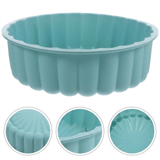 JOYOFREELY Round Silicone Cake Baking Mold