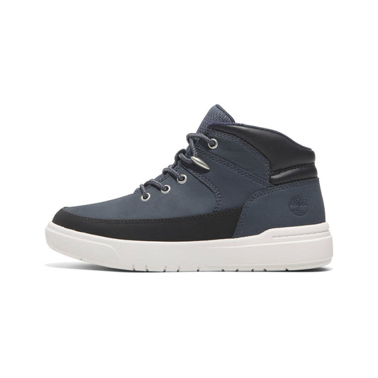 Timberland Men's Dark Blue Nubuck High-Top Trainers - Durable, Stylish, Comfortable