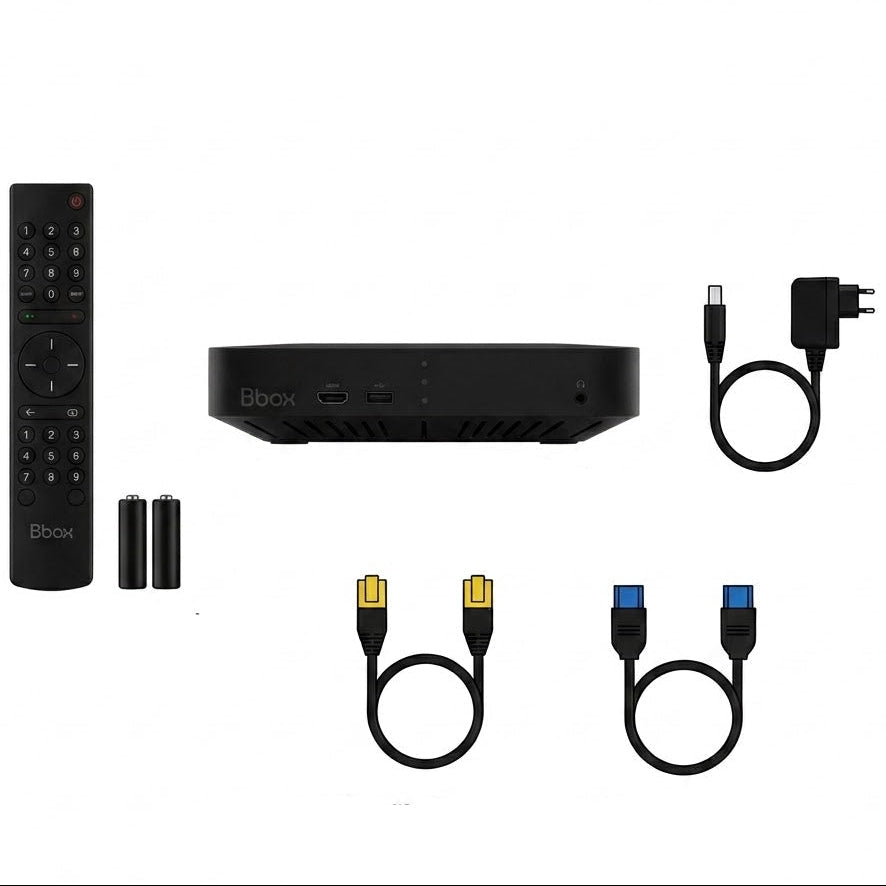 Bouygues Telecom Bbox 4K Decoder TV Set-Top Box