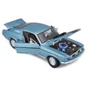 Maisto 1968 Ford Mustang GT Jet Blue 1:18 Diecast  Metal Model