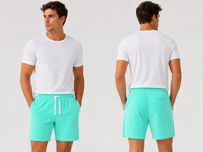 esmara Men Short Lightweight Elastic Waist Comfortable