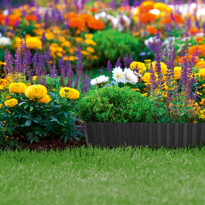 Parkside Wavy PVC Lawn Edging 15 cm x 9 m