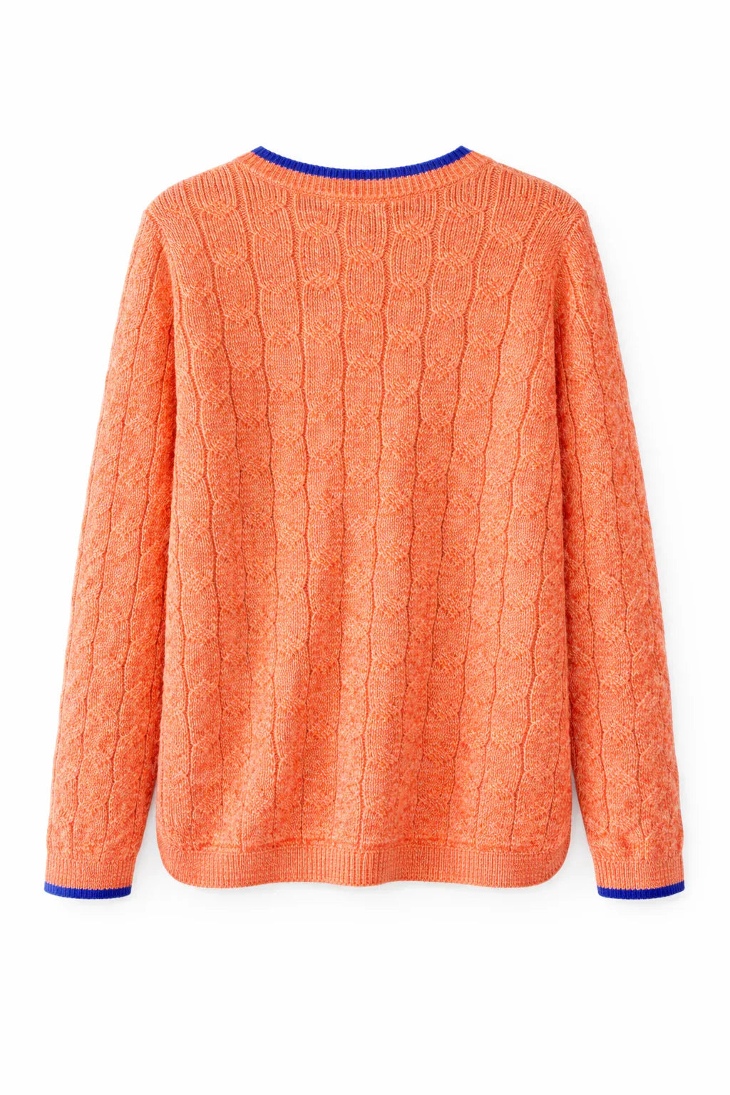 Lands' End Women's Petite Cotton Cable Knit Drifter Jumper - Gomix Brands Outlet
