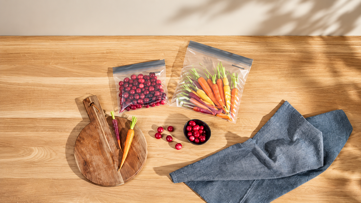 Silver Crest Freshness Bags 60-Piece Set