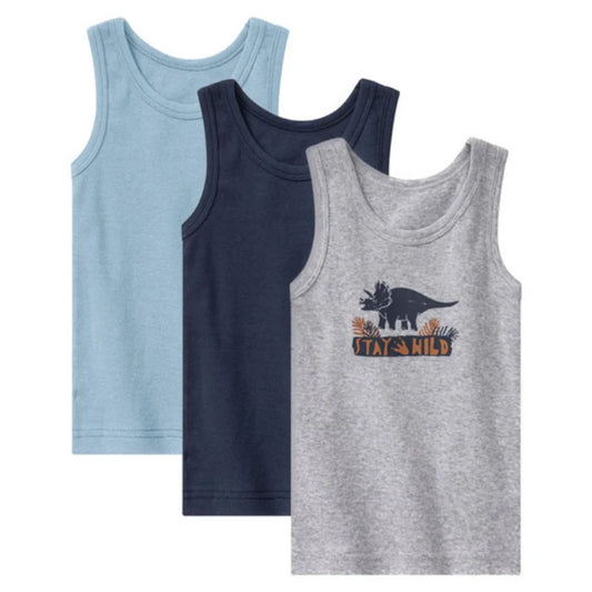 Lupilu Boys' Tank Top  3-Pack