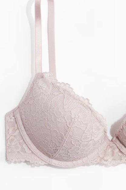 Lace push-up bra H&M
