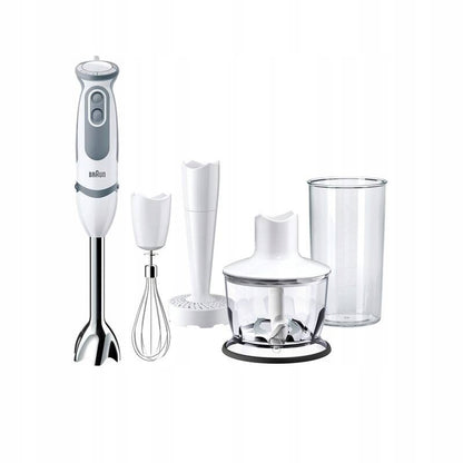 Braun MultiQuick 5 MQ5237WH Immersion Blender 1000W Grey White