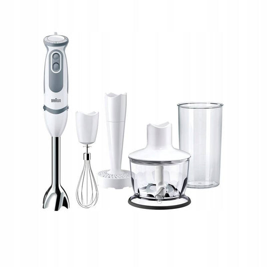 Braun MultiQuick 5 MQ5237WH Immersion Blender 1000W Grey White