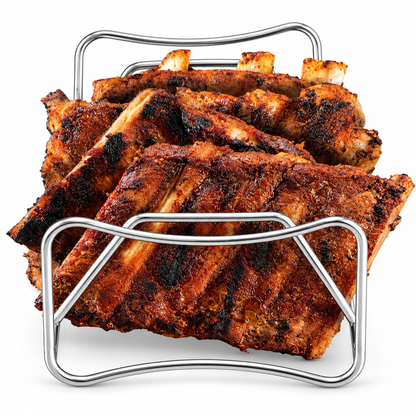 Grill Meister 2 in 1 Spareribs & Roast Holder 28cm