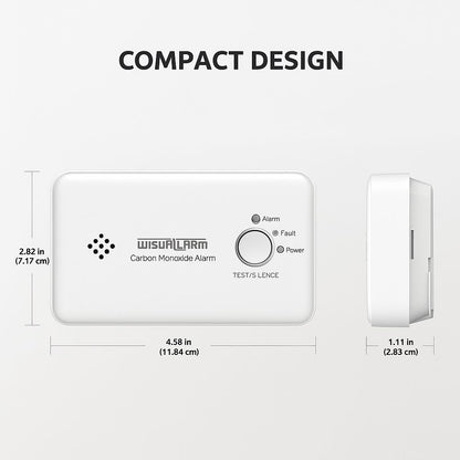 Wisualarm Carbon Monoxide Detector