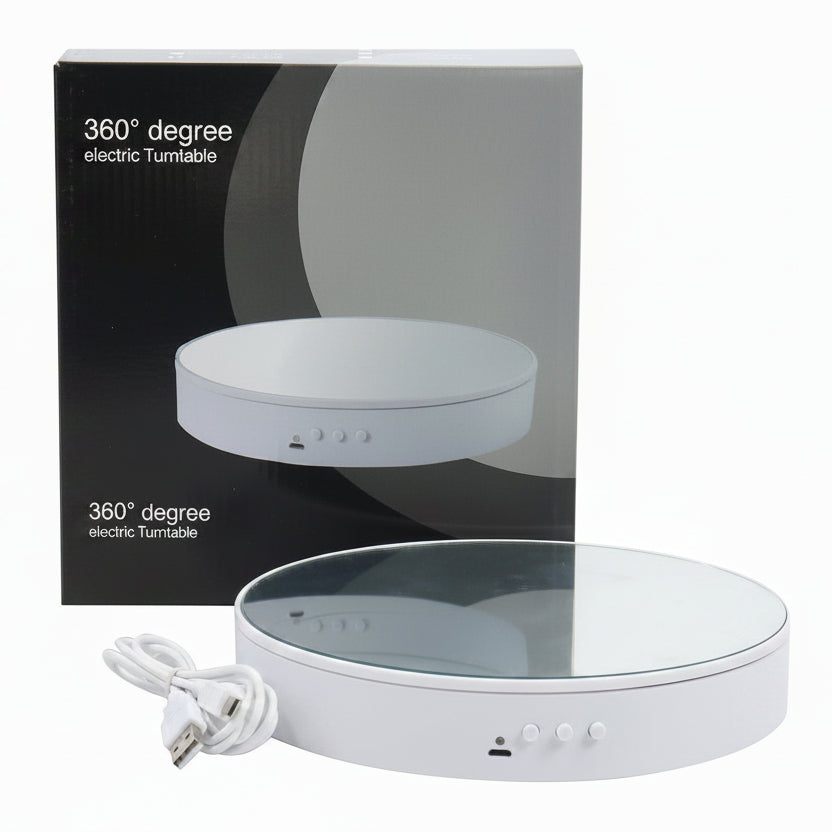 Electric Rotating Turntable 360 Degree for Studio Product Photography Display