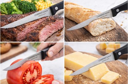 LIVARNO HOME Steak Knife Set 6-Piece