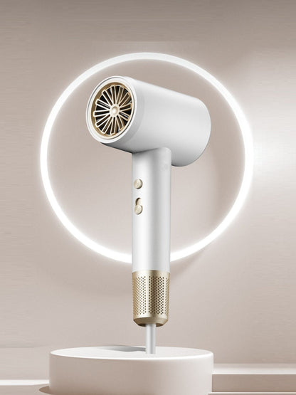 Low Noise Household Constant Temperature Hair Dryer White